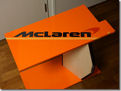 Fanatec Racing Cockpit DIY Building, McLaren Orange