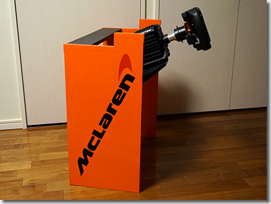 Fanatec Racing Cockpit DIY Building, McLaren Orange