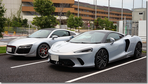 McLaren Qualified Tokyo, McLaren GT and Audi R8 V10 5.2L